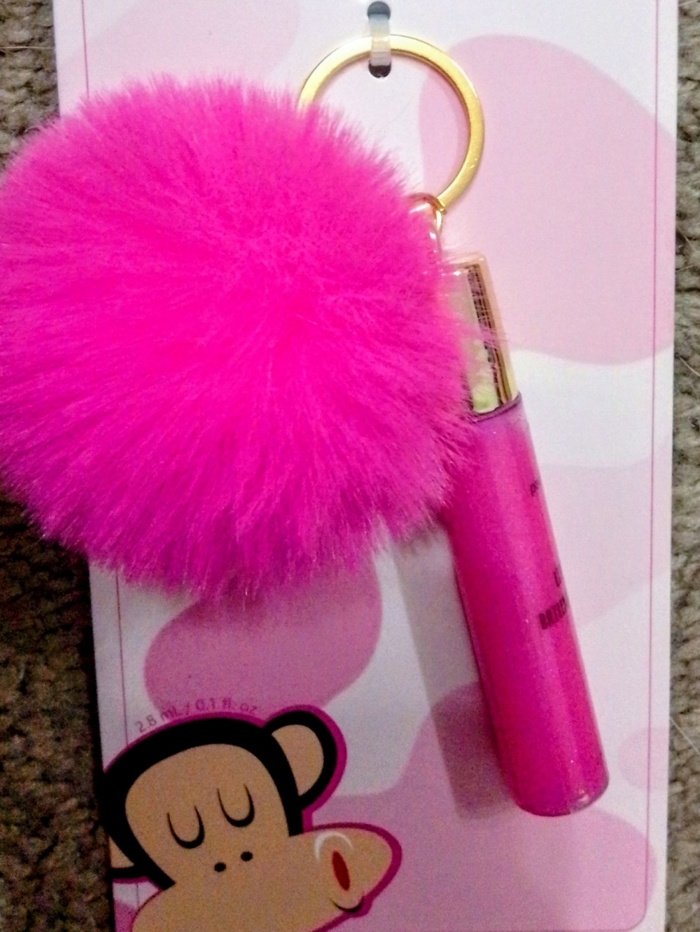 New paul FRank lipstick keychain